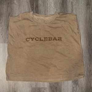 CycleBar Tan Save a Horse Ride a Cowboy T-Shirt